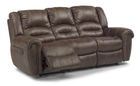 Latitudes - Downtown Double Reclining Sofa by Flexsteel | Power reclining sofa, Reclining sofa ...