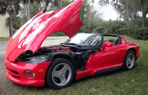 1992 DODGE VIPER RT/10 ROADSTER for sale: photos, technical ...