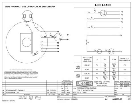 Leeson 7.5 Hp Single Phase Motor Wiring