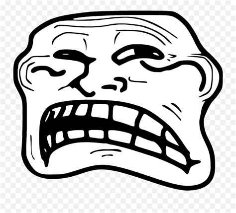 Trollface - Sad Troll Face Png Emoji,Troll Emoji - free transparent emoji - emojipng.com