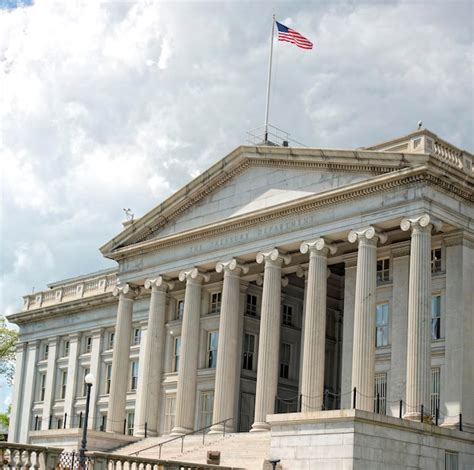 Premium Photo | Treasury department building in washington