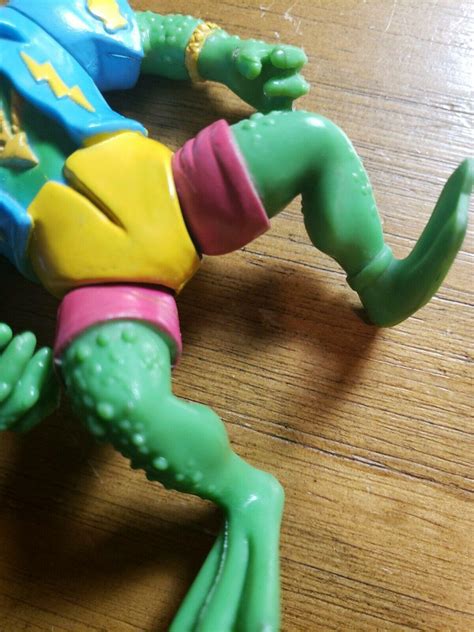 Nice Vintage TMNT Genghis Frog Action Figure 1989 Playmates Toys Mirage ...