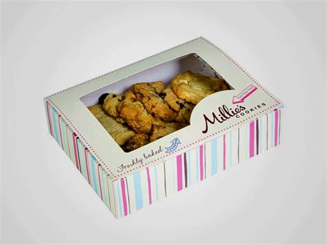 Custom Paper Cookie Boxes - Wholesale Printed Cookie Packaging