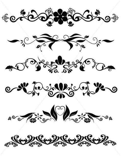 Decorative Underline Vector at Vectorified.com | Collection of Decorative Underline Vector free ...