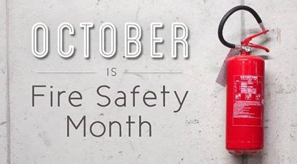 SAFETY MOMENT – October is Fire Safety Month – Michigan Crossroads ...