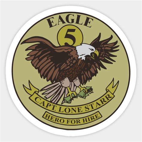 Spaceballs Eagle 5 - Spaceballs - Sticker | TeePublic