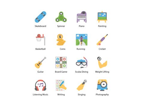 Hobbies and Interests Pack | Frebers