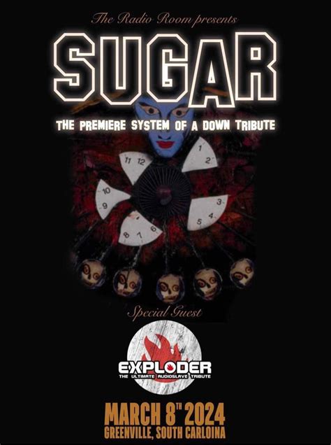 Sugar! (SOAD tribute) with Exploder (Audioslave tribute), The Radio Room, Greenville, March 8 ...