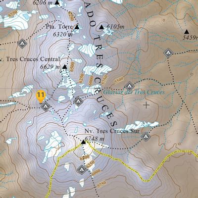 Nevado Ojos del Salado (Lado A) Map by Andeshandbook | Avenza Maps