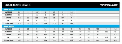 Youth Hockey Skates Sizing