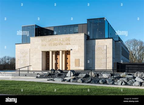 Memorial of Verdun, Museum, First World War, Verdun, France Stock Photo ...