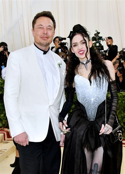 Elon Musk and Grimes | Celebrity Couples Who Made Their Debut at the ...