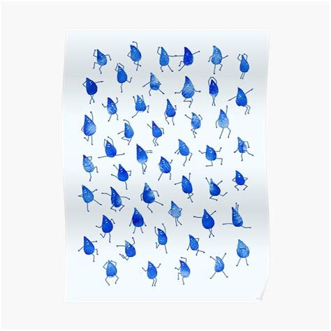 "Rain Dance" Poster by thepapercrane | Redbubble