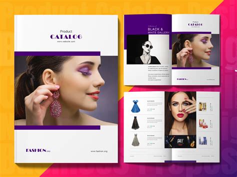 indesign product catalog fashion brochure template menu design by Imran ...