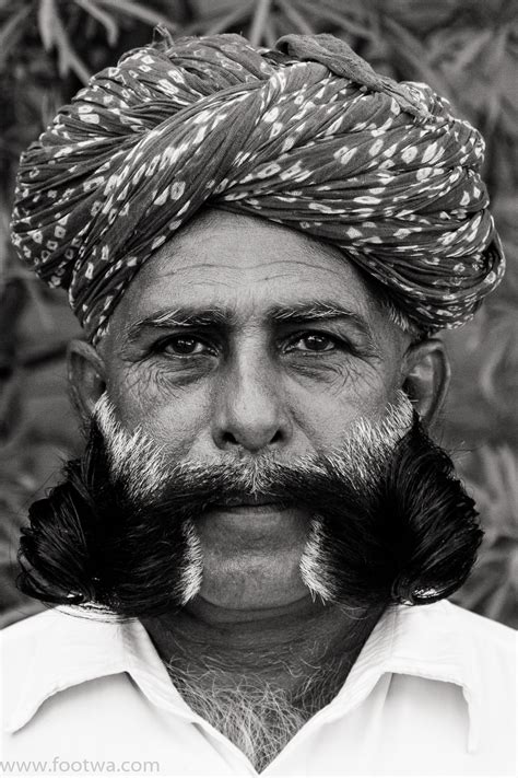 Mustache man - Rajasthan - Footwa