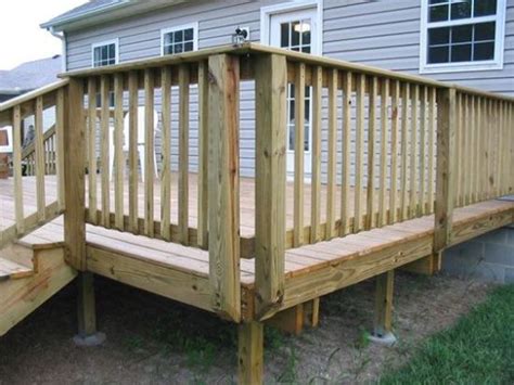 How To Attach Railing Posts To Existing Deck | Railing Design