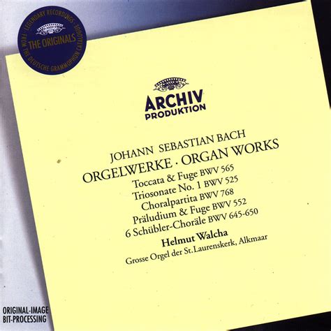 Product Family | BACH Organ Works / Walcha