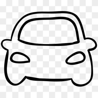 Car Front Outline Comments - Clipart Car Front Outline, HD Png Download - 980x772(#219677) - PngFind