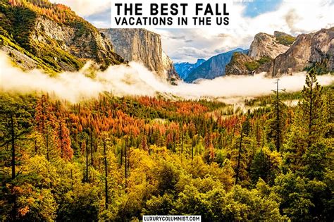 16 Best Fall Vacations In The US (2024)