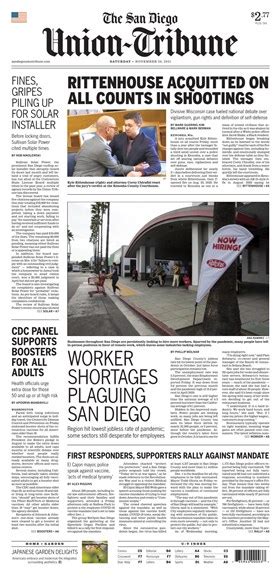 San Diego Union-Tribune - North - eNewspaper