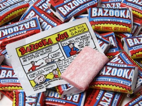 Bazooka bubble gum with those comics and “unique” flavor. : r/nostalgia