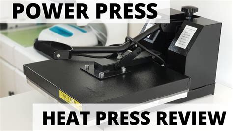 Power Heat Press Instructions