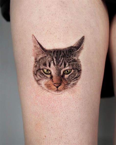 Cute fluffy noses in Yeono’s tattoos | iNKPPL | Cat tattoo, Cat tattoo designs, Cat tattoo small