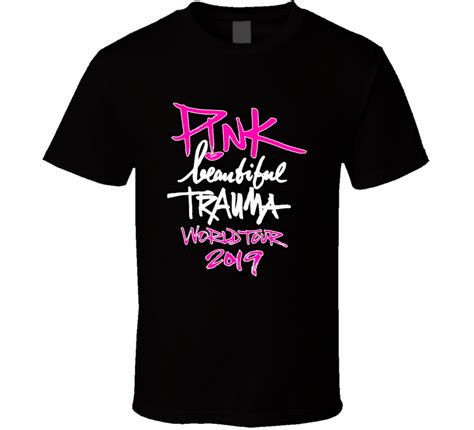 Pink Beautiful Trauma World Tour Pink Singer T Shirt | Pilihax