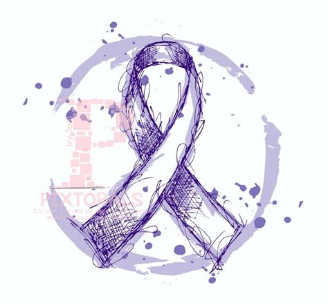 Pancreatic Cancer Awareness Ribbon Breast Cancer Awareness - Etsy