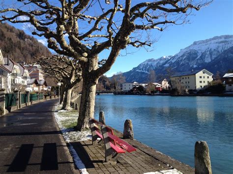 We miss the sunny weather in Interlaken.