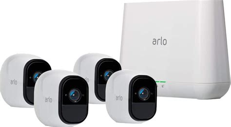 Arlo - Refurbished Pro 4-Camera Indoor/Outdoor Wireless 720p Security ...