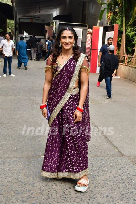 Sangeeta Phogat spotted on the set of Jhalak Dikhhla Jaa 11 Photo