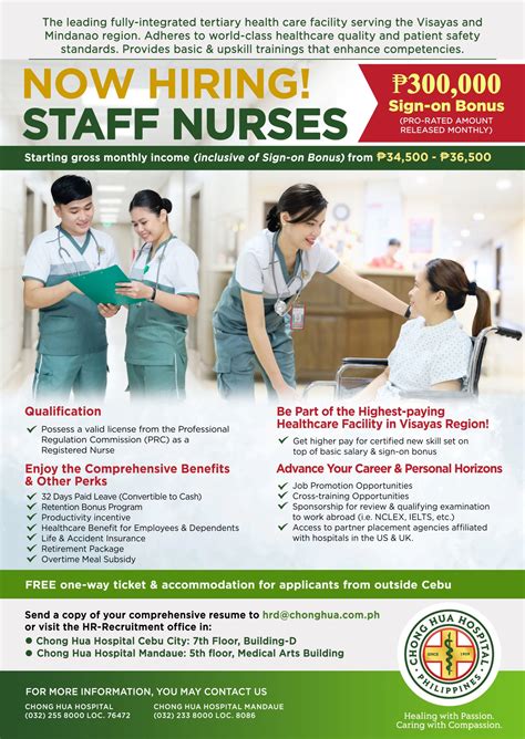 Join Chong Hua Hospital’s community of healthcare professionals | Cebu Daily News