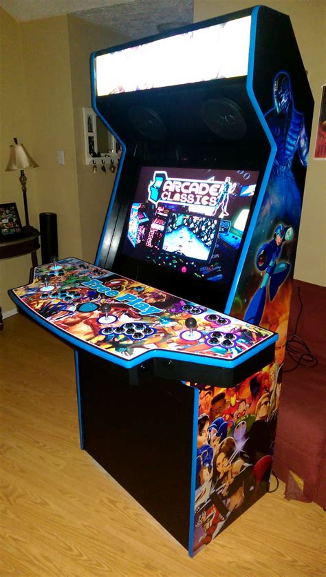 "Free Play" custom arcade build - Imgur | Arcade, Arcade stick, Retro arcade