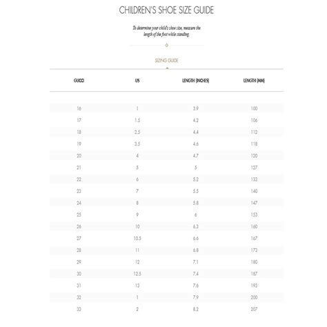 Gucci Belt Size Chart Women | Paul Smith