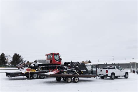 Contractor assists County with grooming while PistenBully is down