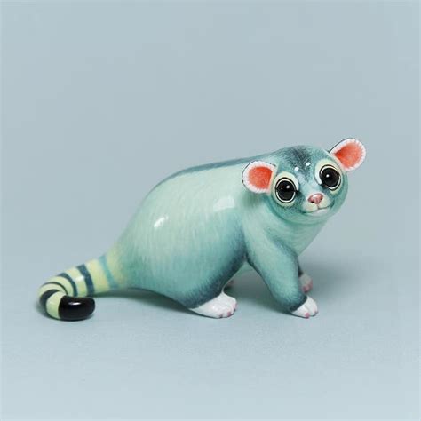 Charming Miniature Creature Totems Crafted From Clay That Bakes in the ...