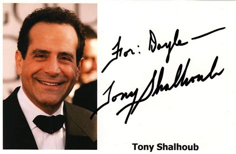 Kiwiautogal's Autographs: Tony Shalhoub