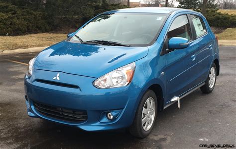 First Drive Review - 2015 Mitsubishi MIRAGE ES » Car-Revs-Daily.com