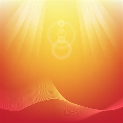 Premium Vector | Modern orange abstract background with sunlight illustration