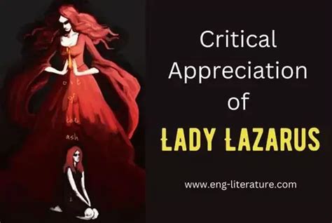 Critical Appreciation of Lady Lazarus | American poetry, Lady, American literature