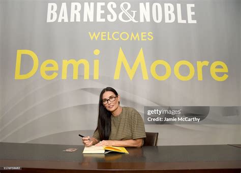 Actress Demi Moore attends the signing of her memoir "Inside Out" at... News Photo - Getty Images