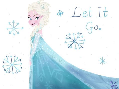 Let It Go - Elsa | Disney, Art, Character