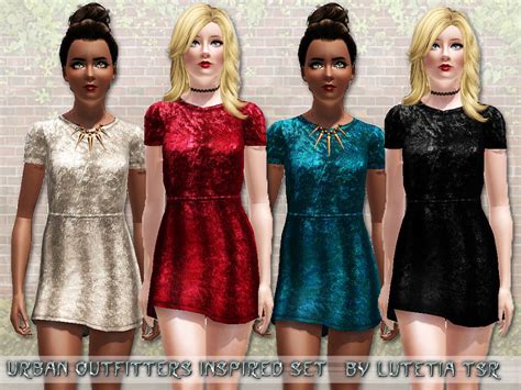 The Sims Resource - Urban Outfitters Inspired Set