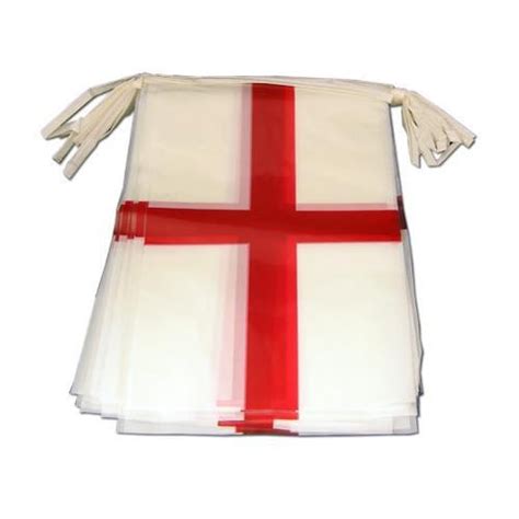 Euros England Flag Bunting – United Flags And Flagstaffs