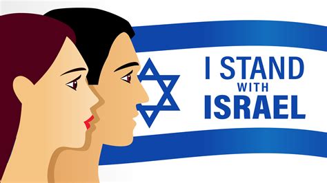 I stand with Israel social banner. 34751317 Vector Art at Vecteezy