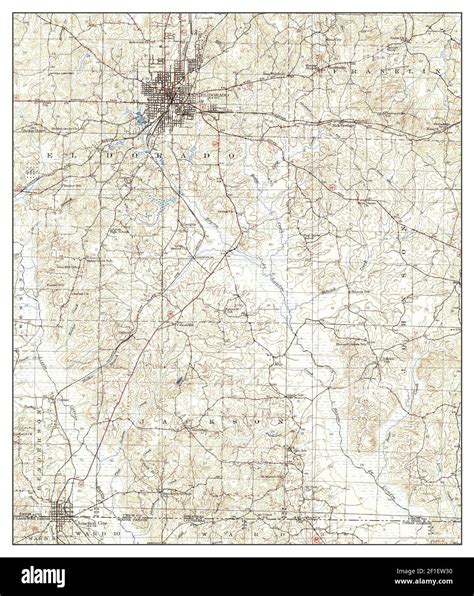 El Dorado, Arkansas, map 1930, 1:62500, United States of America by ...