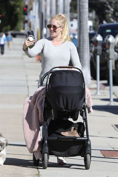 HEIDI MONTAG Out with Her Newborn in Pacific Palisades 01/31/2023 ...