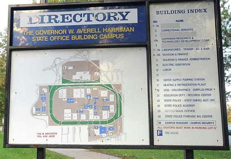 Harriman State Office Campus Map - Map