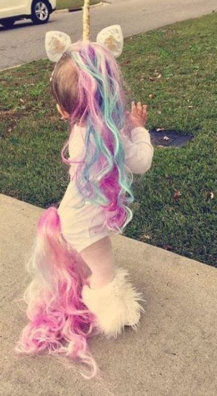 Makeup Unicorn Costume Kids 30+ Ideas #makeup | Baby girl halloween ...